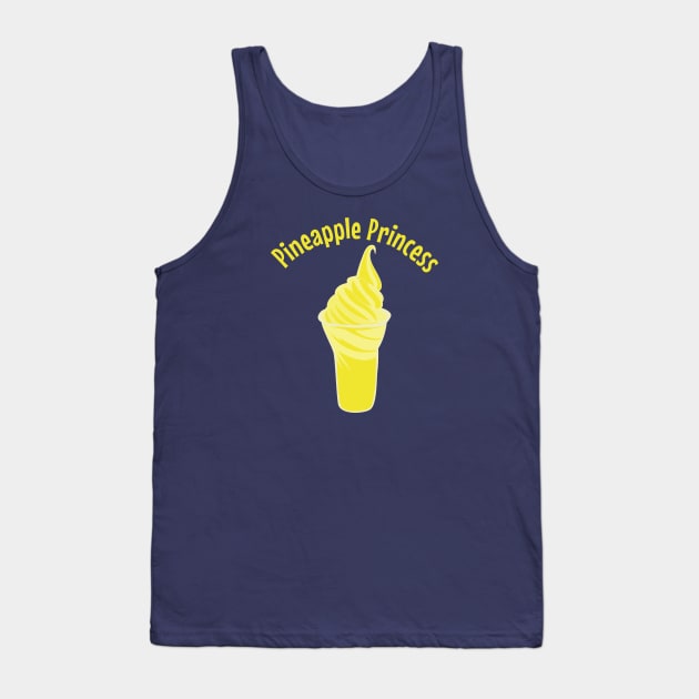 Pineapple Princess Shirt Tank Top by IEatFanBoys